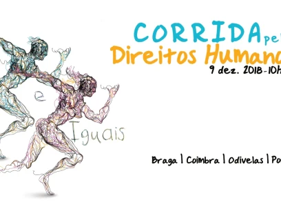 CORRIDA PELOS DOS DIREITOS HUMANOS - BRAGA DIA 9 DEZEMBRO