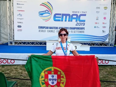 Graça Costa medalhada Bronze em Veneza