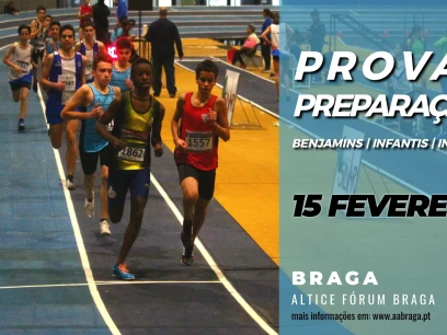 Provas de Preparação | Benjamins a Iniciados