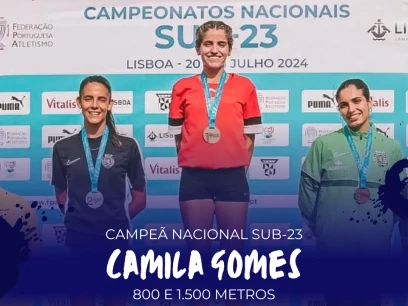 Camila Gomes Bi-Campeã Nacional Sub-23