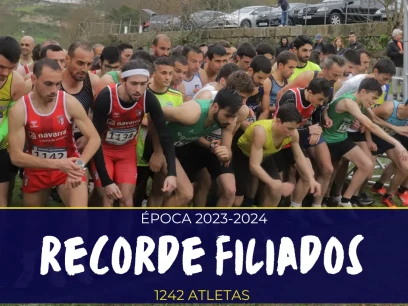 Novo Recorde de Atletas Filiados