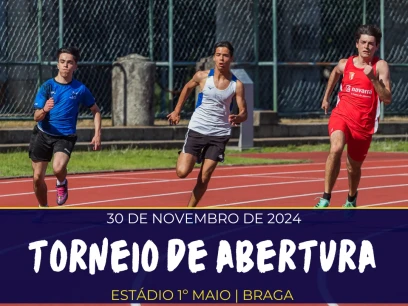 Torneio de abertura de pista | lista de inscritos
