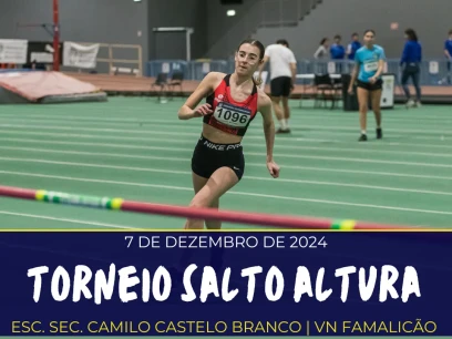 Torneio de salto em altura em sala | lista de inscritos