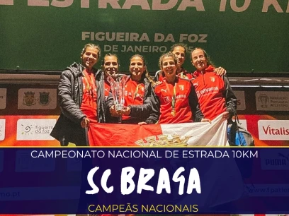 Mariana Machado e Equipa feminina do SCB revalidam títulos de estrada