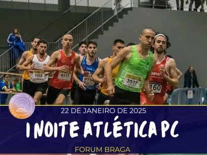 I Noite Atlética de PC | Atletas admitidos