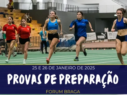 Provas de Preparação de PC | Atletas admitidos