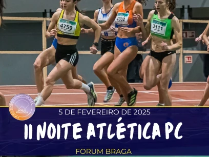 II Noite Atlética de PC | Atletas admitidos