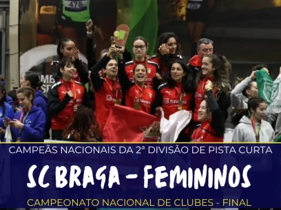 Equipa feminina do SCB campeã nacional da 2ª Divisão