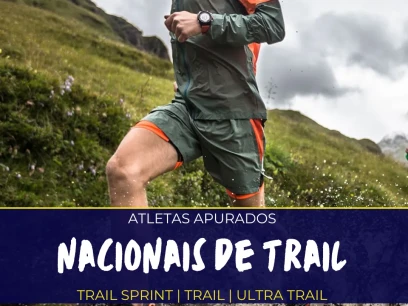Atletas apurados para os Campeonatos Nacionais de Trail