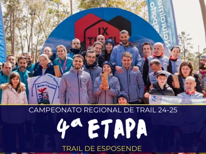 Resultados da 4ª etapa do CR de Trail 24-25