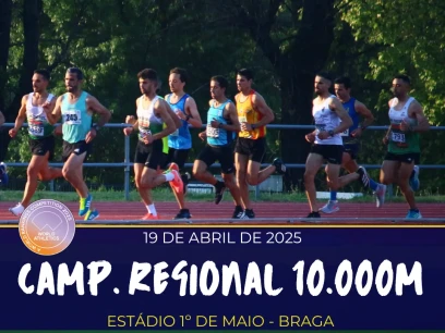 Series do Campeonato Regional de 10.000 metros