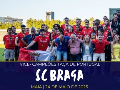 SC Braga em 2º na Taça de Portugal