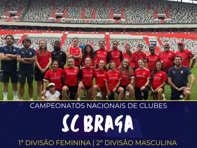 SC Braga disputou o Campeonato Nacional de Clubes