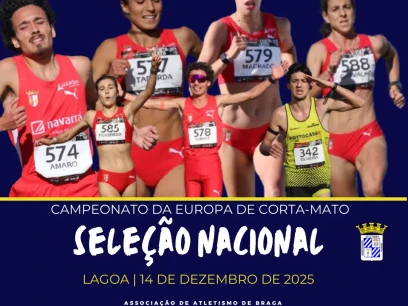 7 atletas da AAB no Campeonato da Europa de Corta-mato