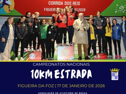 Mariana Machado e SC Braga revalidam títulos nos 10km em estrada