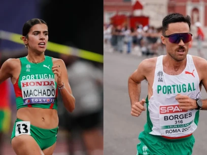 Mariana Machado e Miguel Borges na Seleção Nacional
