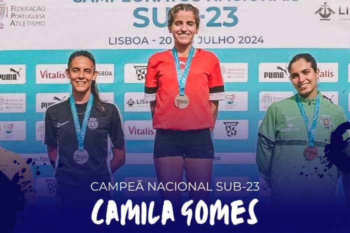 Camila Gomes Bi-Campeã Nacional Sub-23