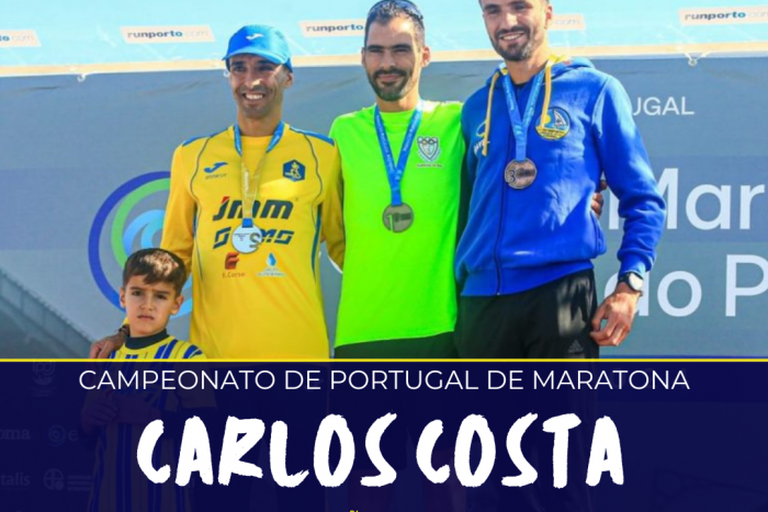 Carlos Costa Vice-campeão de Portugal de Maratona