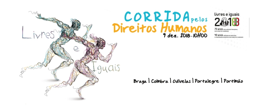 CORRIDA PELOS DOS DIREITOS HUMANOS - BRAGA DIA 9 DEZEMBRO