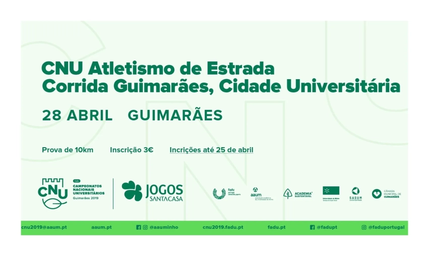 Corrida Guimarães, Cidade Universitária 2019