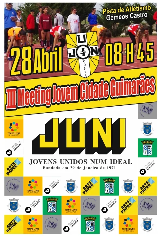 Start List - III Meeting Jovem Cidade de Guimarães