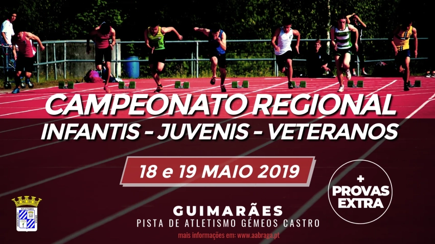 Start Lists - Campeonato Regional de Infantis, Juvenis e Veteranos
