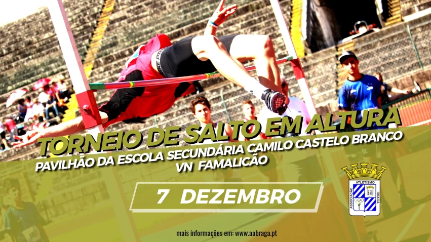 Torneio de Salto em Altura em Sala