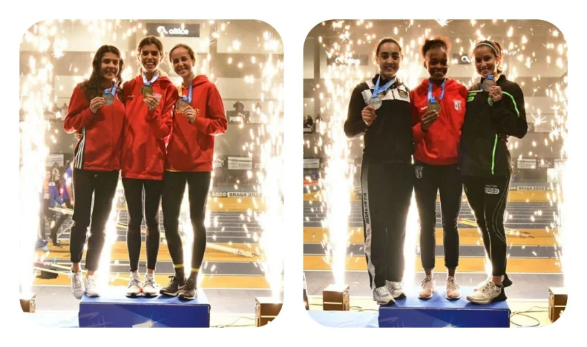 Mariana Machado e Carina Vanessa Campeãs Nacionais Sub23