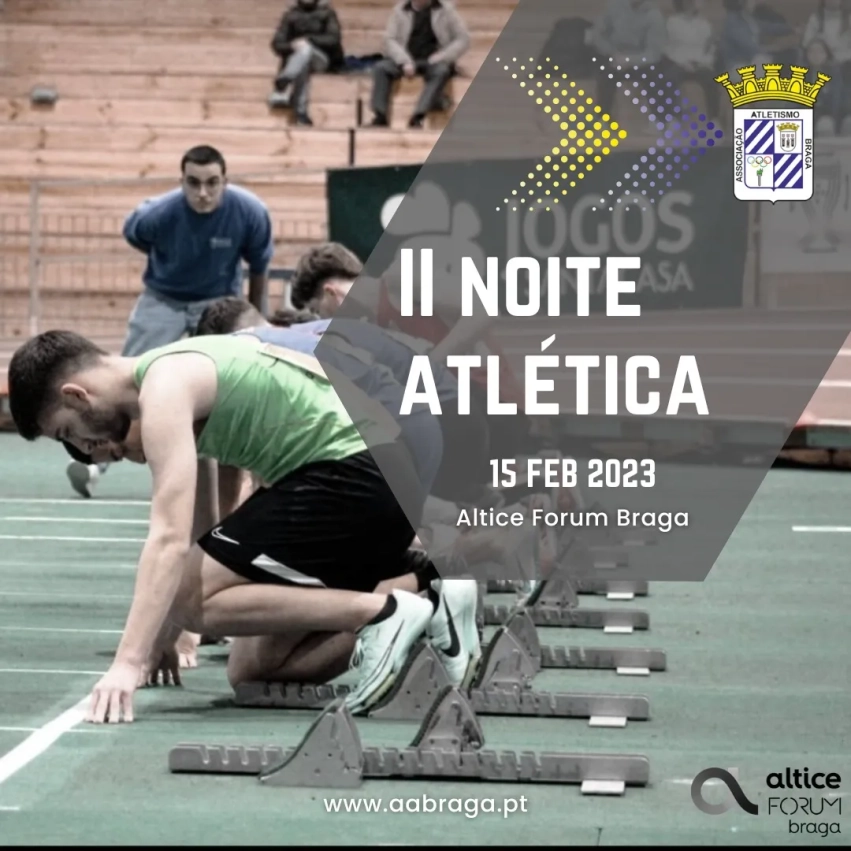II Noite Atlética em Pista coberta