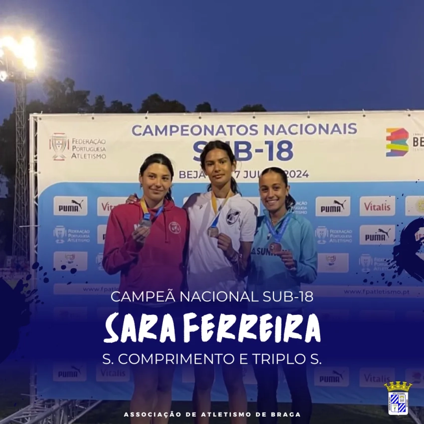 Quatro atletas da AAB Campeões Nacionais Sub-18