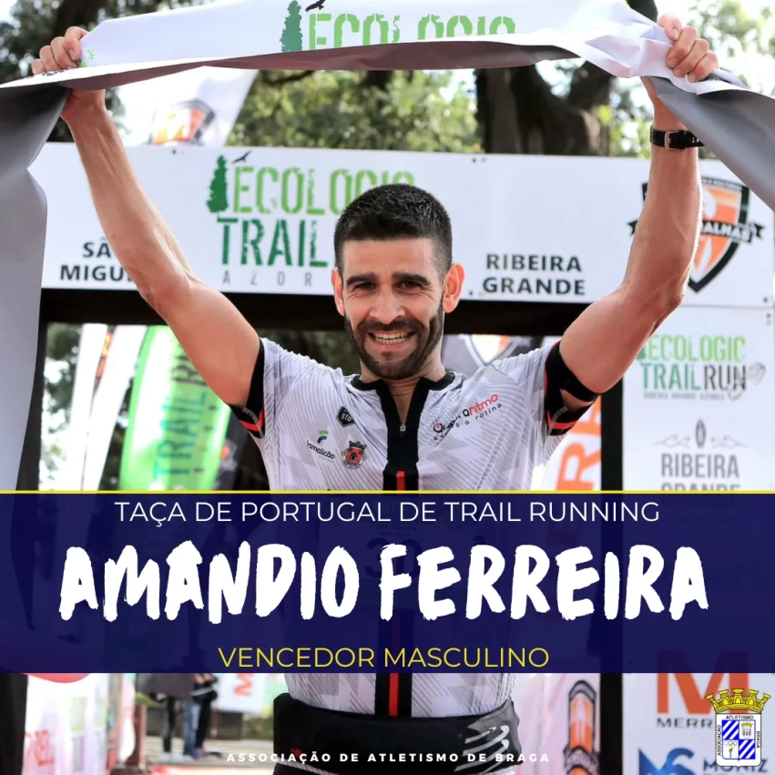 Amândio Ferreira vencedor da Taça de Portugal de Trail