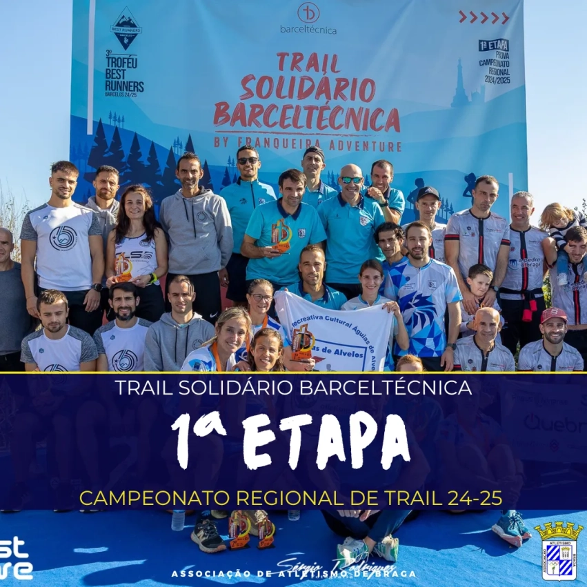 Resultados da 1ª etapa do CR de Trail 24-25