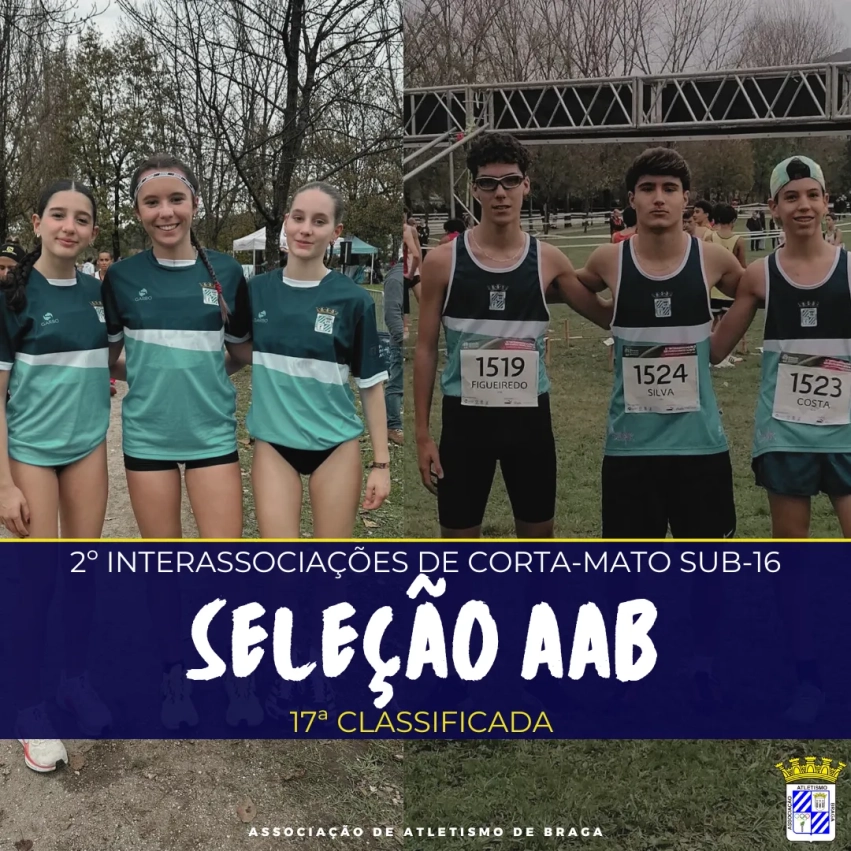 2º Interassociações de Corta-mato Sub-16