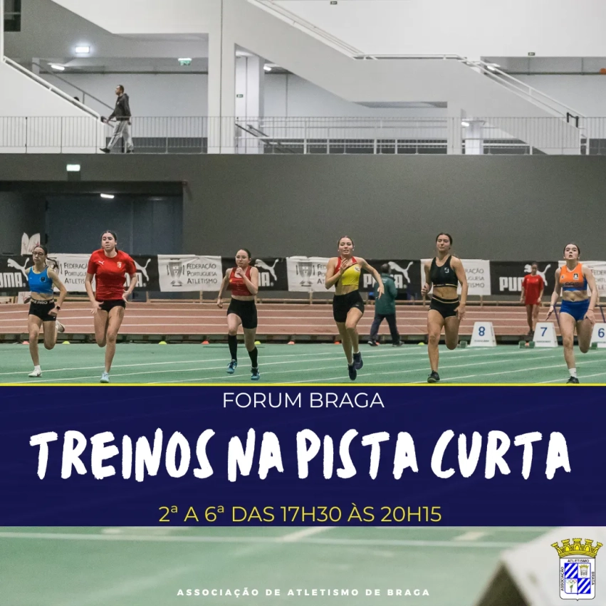 Treinos na Pista Curta do Forum Braga