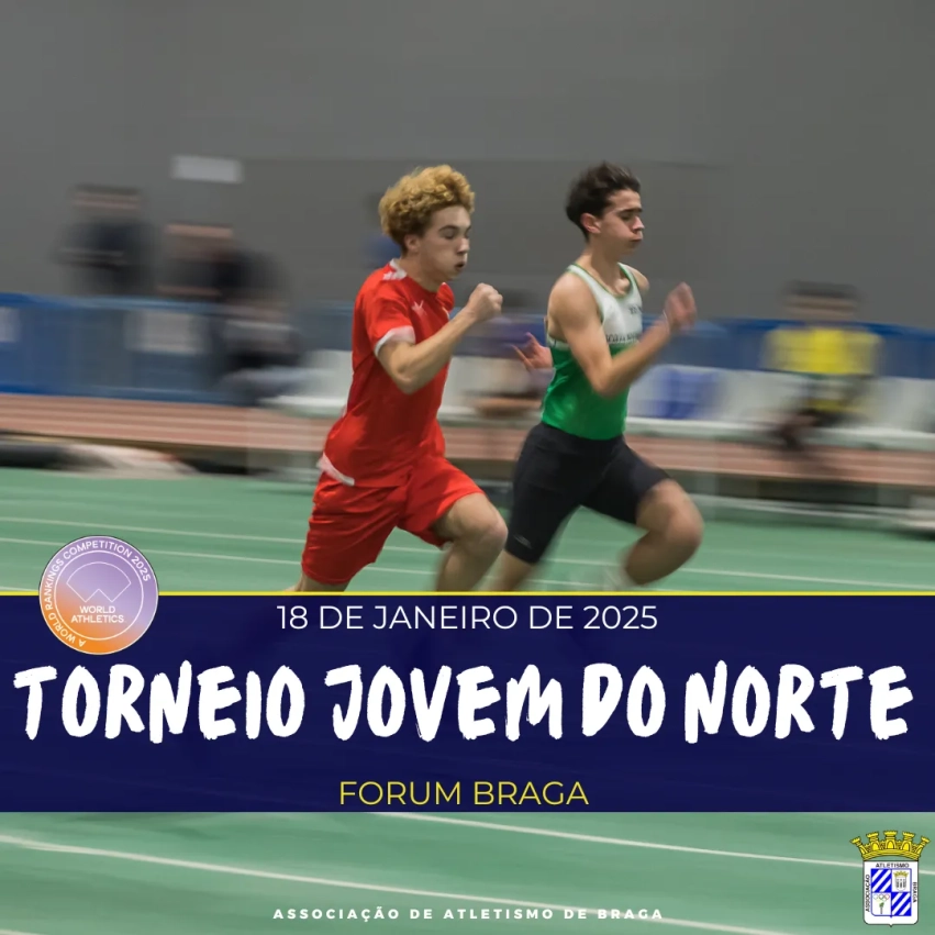 Torneio Jovem do Norte de PC | Atletas admitidos