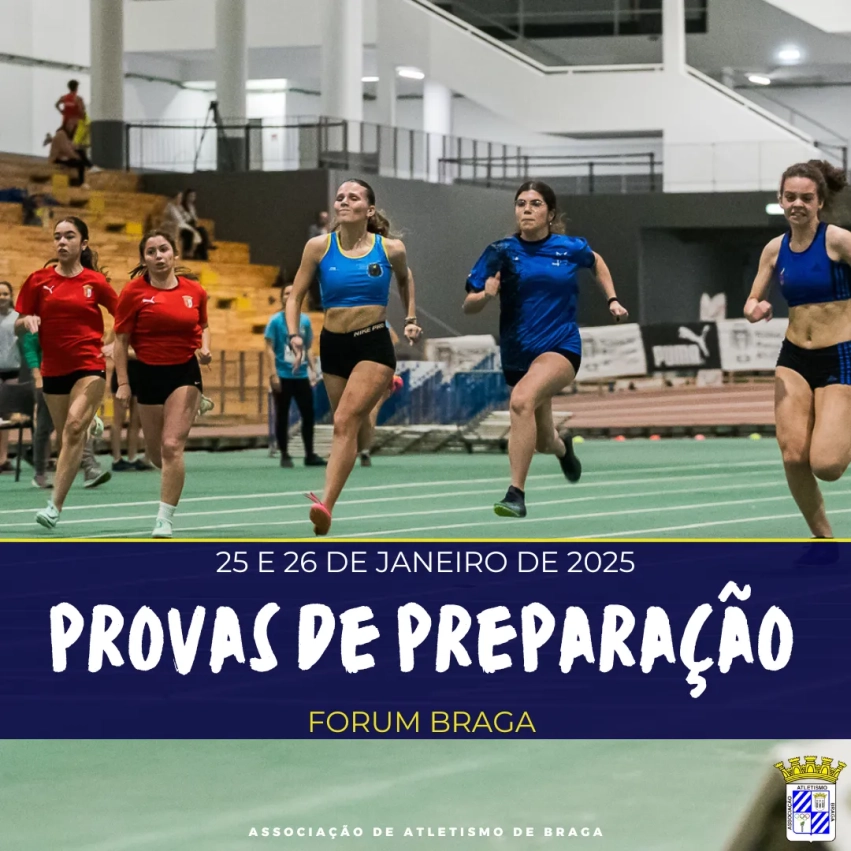 Provas de Preparação de PC | Atletas admitidos
