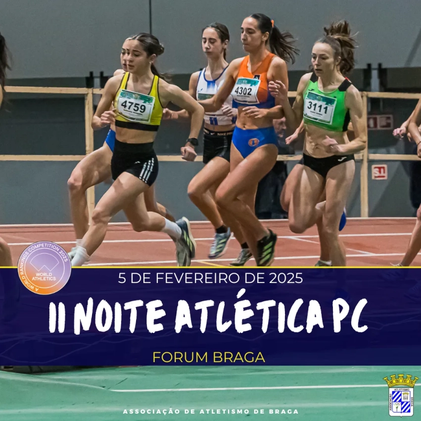 II Noite Atlética em Pista Curta