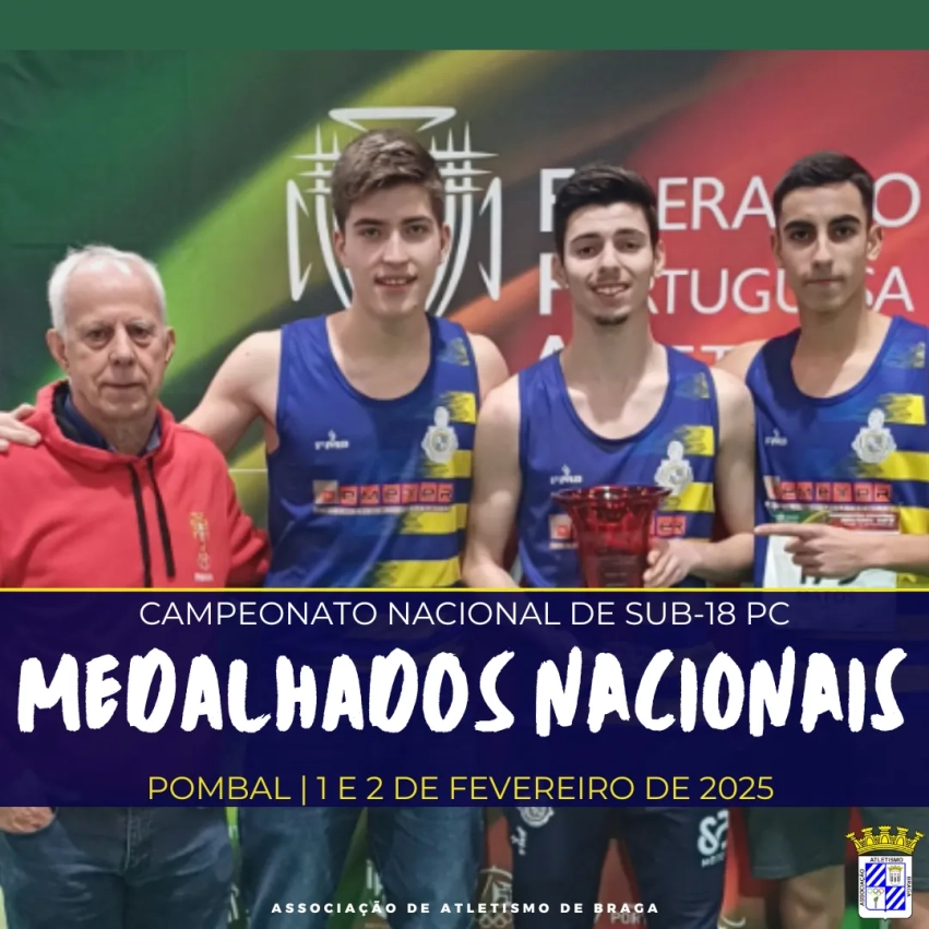 Campeonato Nacional de Sub-18 em Pista Curta