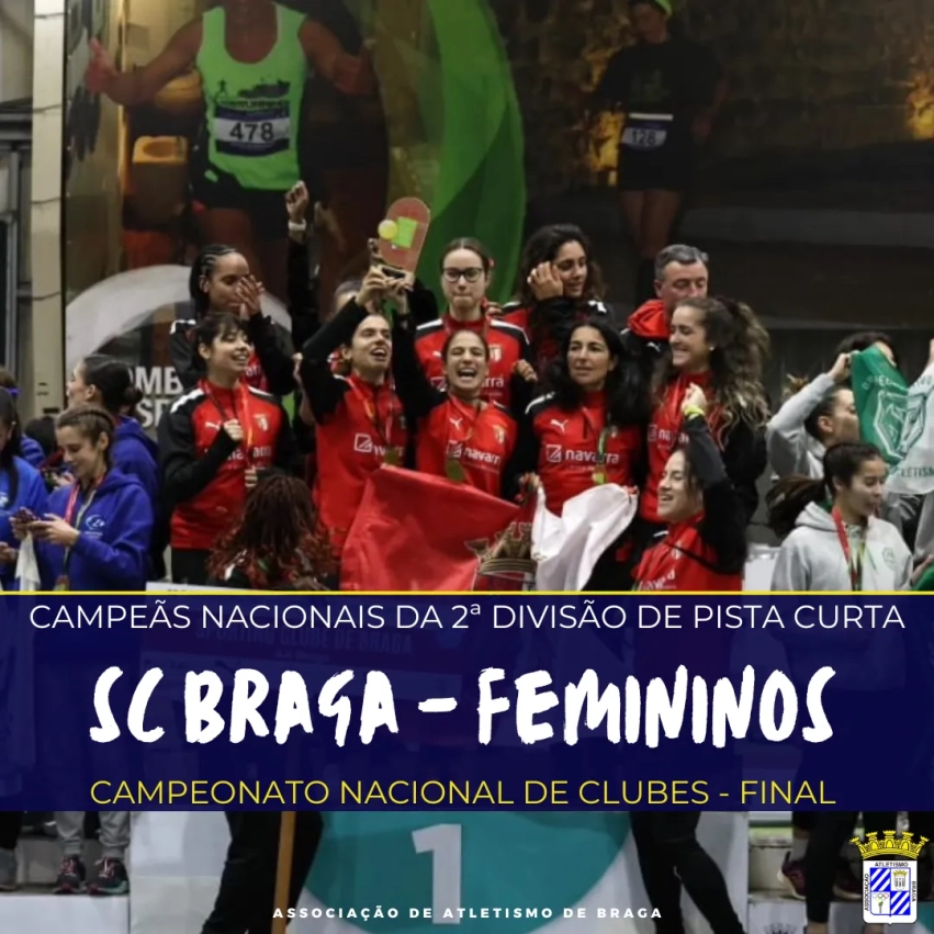 Equipa feminina do SCB campeã nacional da 2ª Divisão