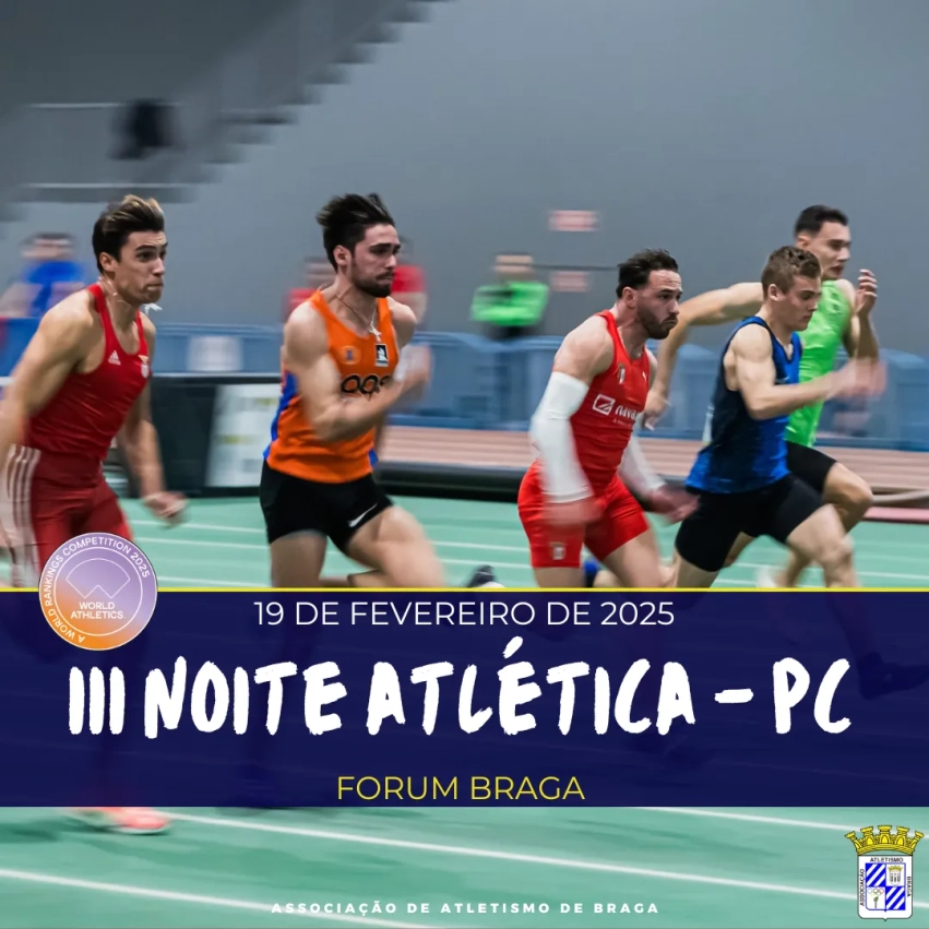 III Noite Atlética em Pista Curta