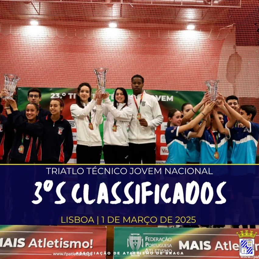Seleção AAB em 3º no Triatlo Técnico Jovem Nacional
