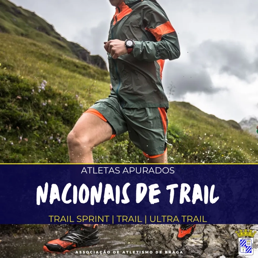 Atletas apurados para os Campeonatos Nacionais de Trail