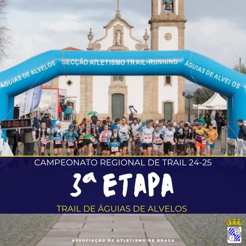 Resultados da 3ª etapa do CR de Trail 24-25
