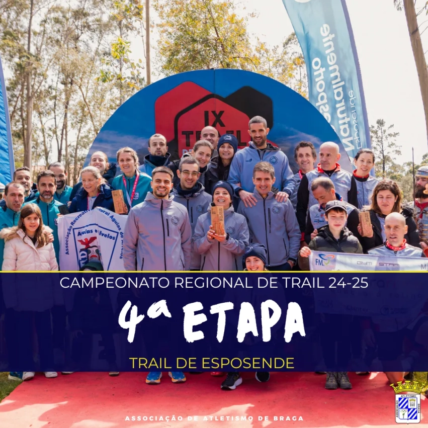 Resultados da 4ª etapa do CR de Trail 24-25