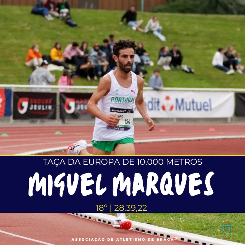 Miguel Marques em bom plano na Taça da Europa