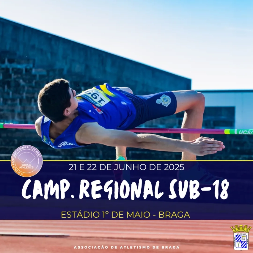 Campeonato do Norte Sub-18 | listas de inscritos
