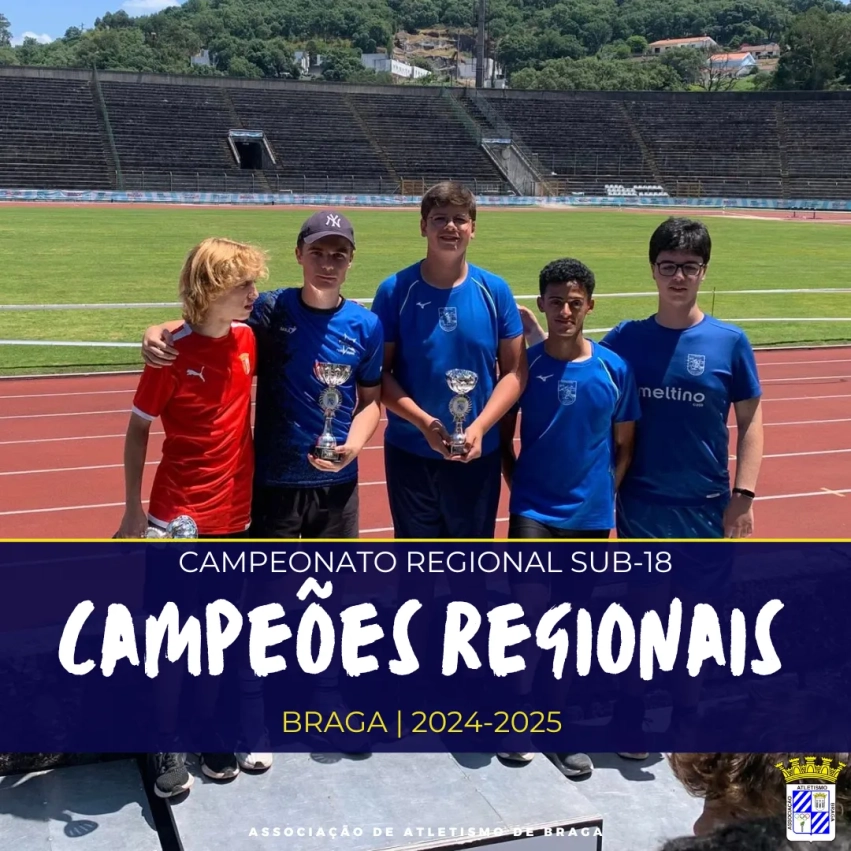 Amigos da Montanha e Ass. Papa Léguas Campeões Regionais Sub-18