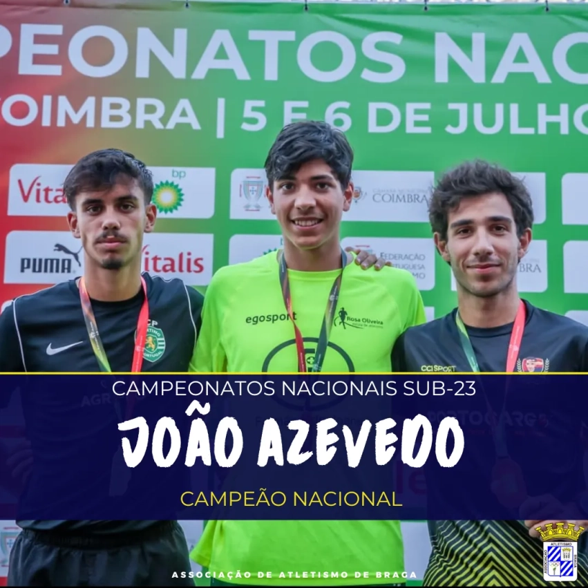 João Azevedo Campeão Nacional Sub-23