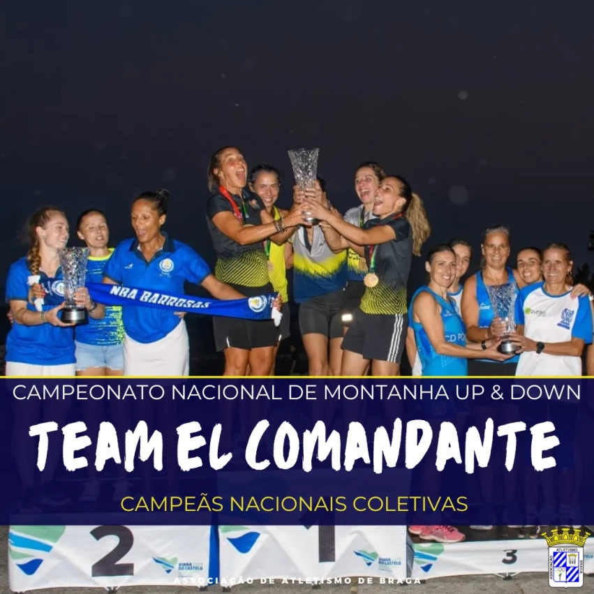 Team El Comandante Campeã Nacional de Montanha Up & Down
