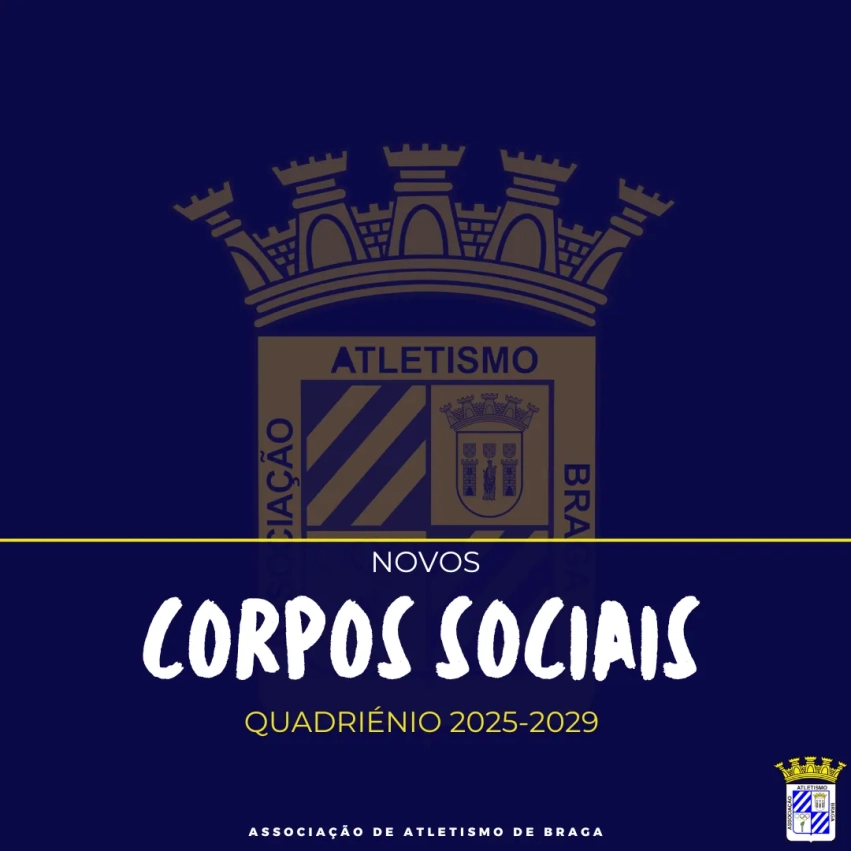 Corpos Sociais para o quadriénio 2025-2029